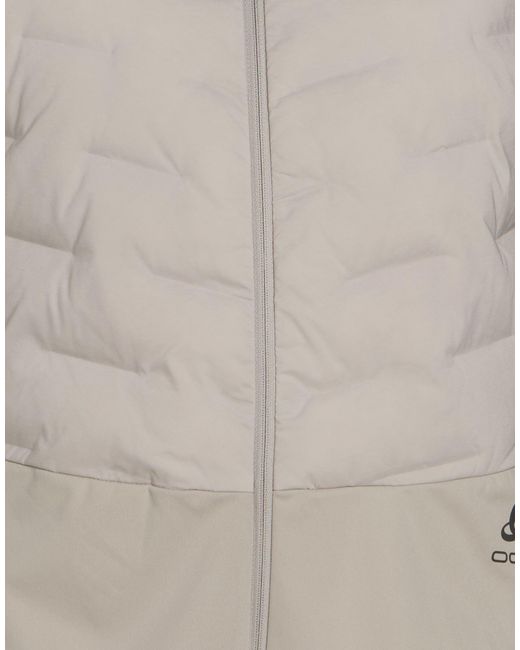 Odlo Gray Jacket Recycled Polyester, Elastane
