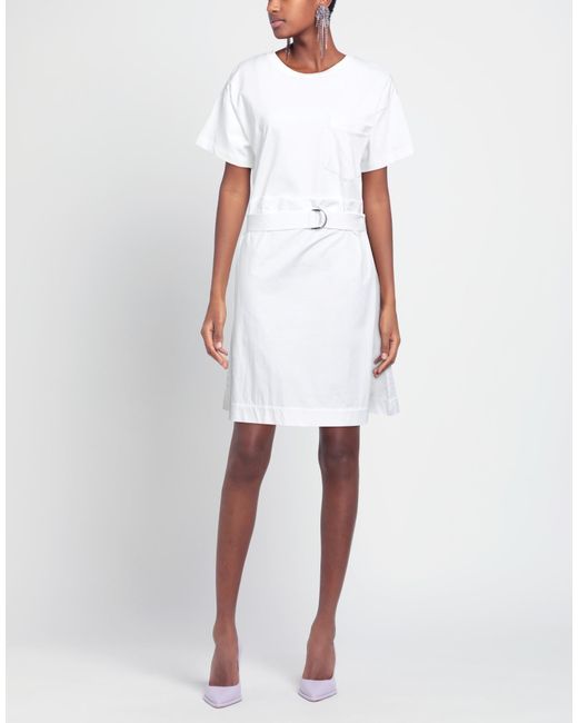 Attic And Barn White Mini Dress