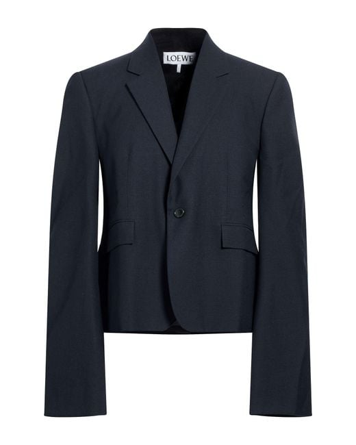 Loewe Blue Blazer Wool for men