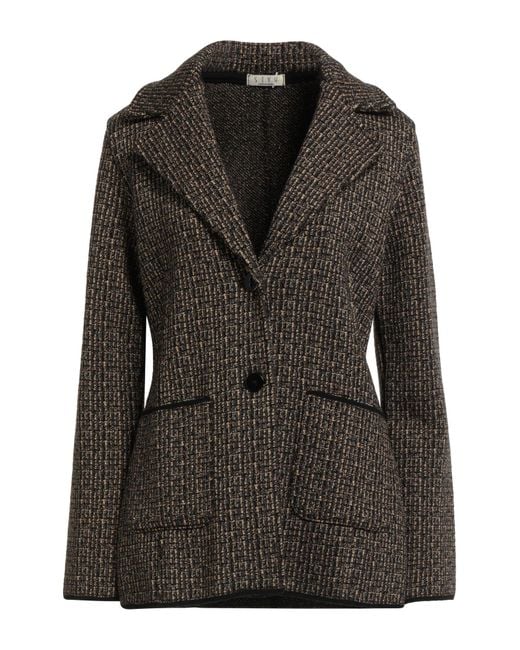 Blazer di Siyu in Black