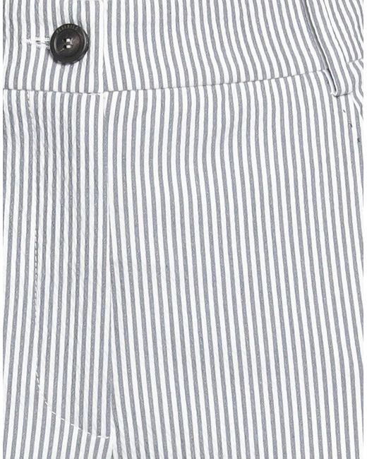 Peserico Gray Midnight Pants Cotton, Elastane