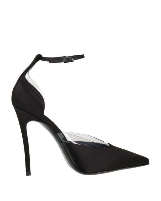 DSquared² Black Pumps Textile Fibers, Pvc
