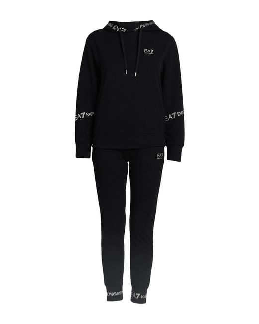 EA7 Black Tracksuit