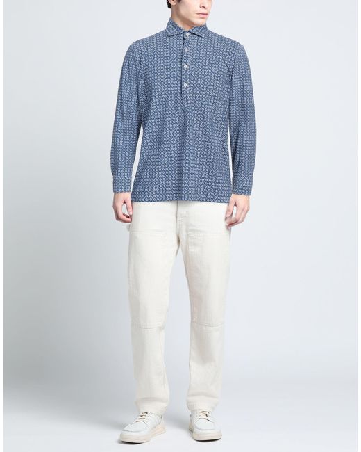 Camicia di Ghirardelli in Blue da Uomo