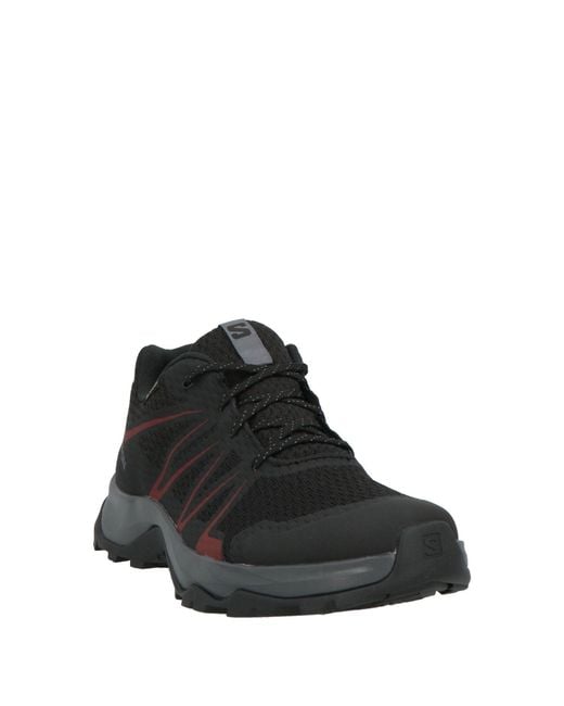 Salomon Black Warra Gtx Sneakers Textile Fibers for men