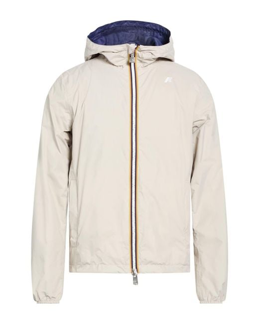 K-Way White Jacket for men
