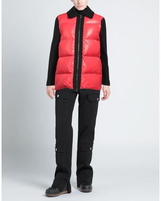 Love Moschino Red Down Jacket