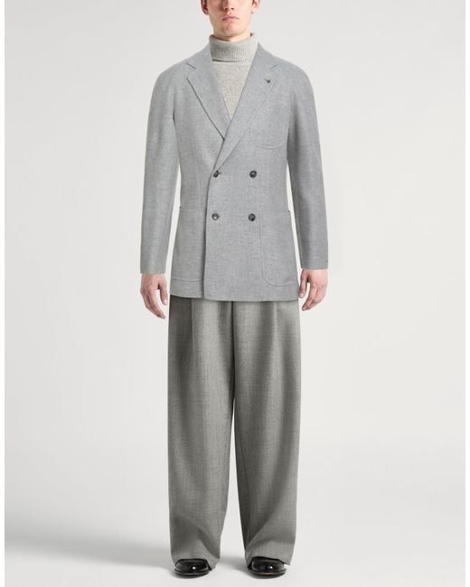 Tagliatore Gray Blazer for men