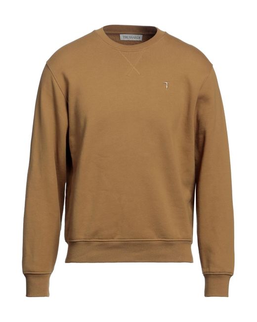 Trussardi Brown Sweatshirt for men