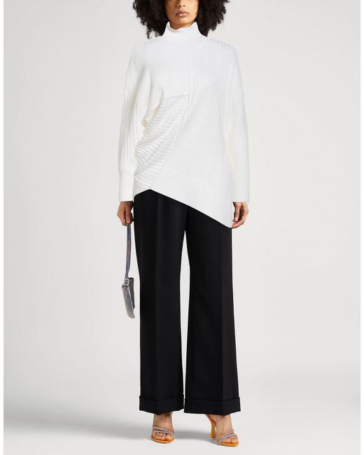 ARMANI EXCHANGE White Turtleneck