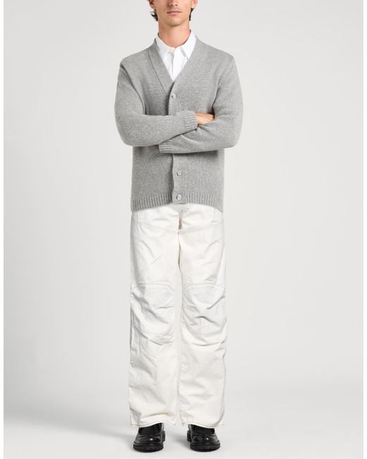 G-Star White Pants Cotton, Recycled Cotton for men