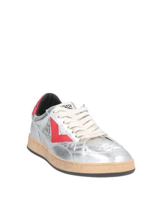 4b12 Pink Sneakers Leather, Synthetic Material