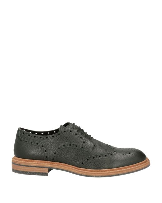 Pantanetti Green Lace-up Shoes for men