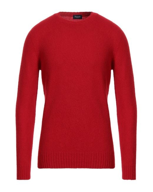 Pullover Drumohr de hombre de color Red