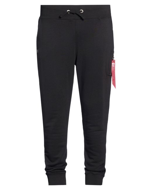 Alpha Industries Black Pants for men