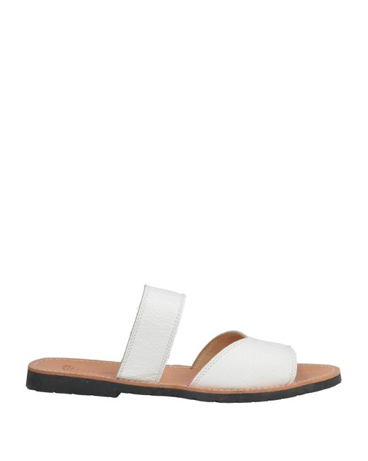 Virreina White Sandals