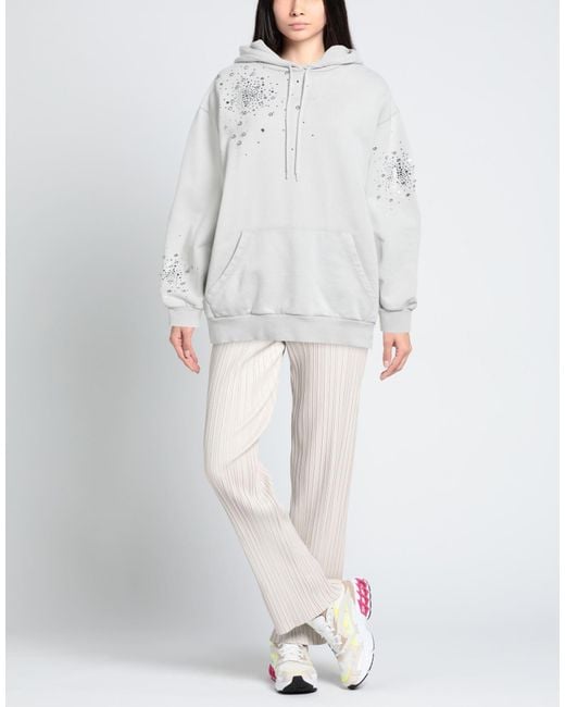 Sudadera DES_PHEMMES de color White
