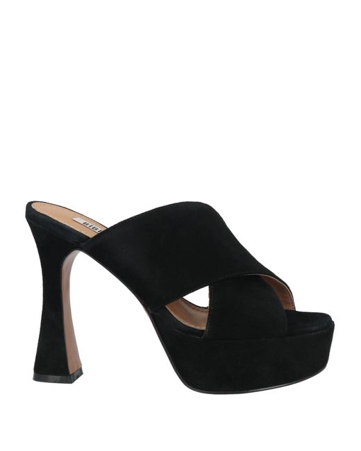 Bibi Lou Black Sandals Leather