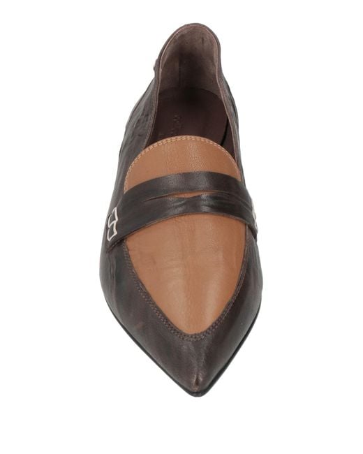 Collection Privée Gray Dark Loafers Leather