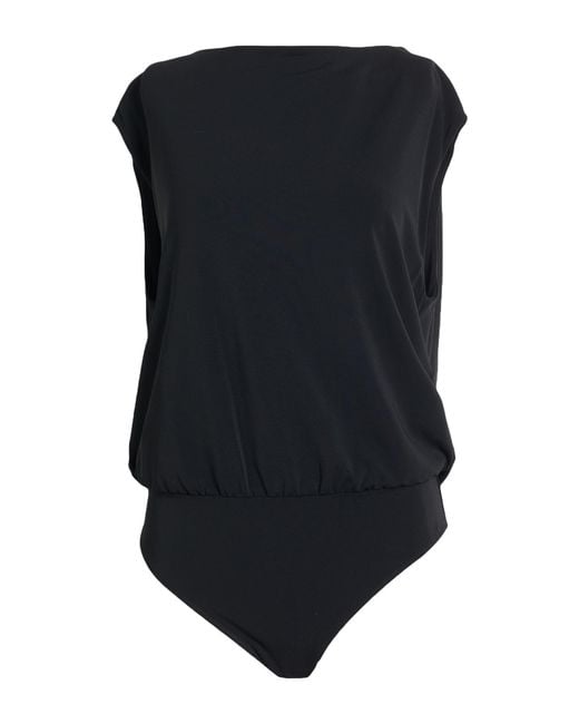 Patrizia Pepe Black Bodysuit