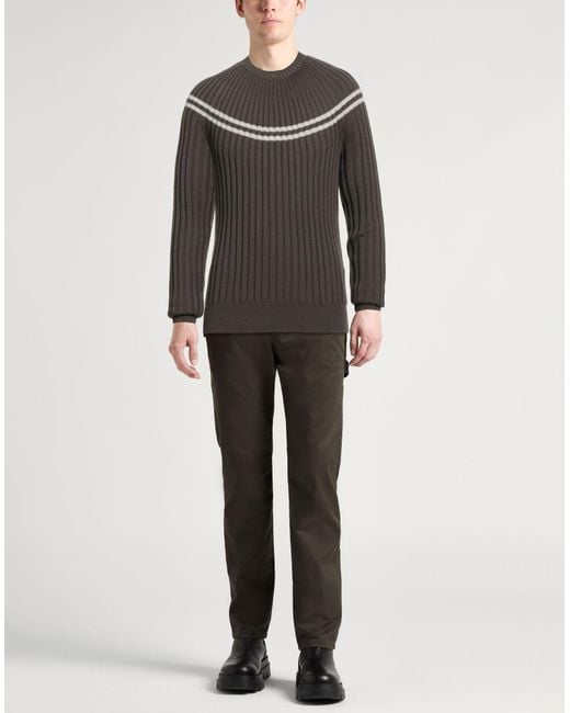 Emporio Armani Gray Jumper for men