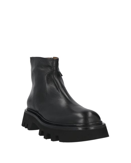 Pomme D'or Black Ankle Boots