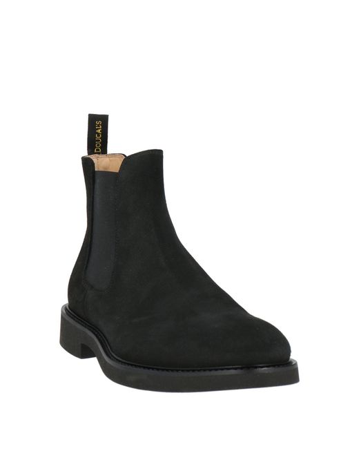 Doucal's Black Ankle Boots for men