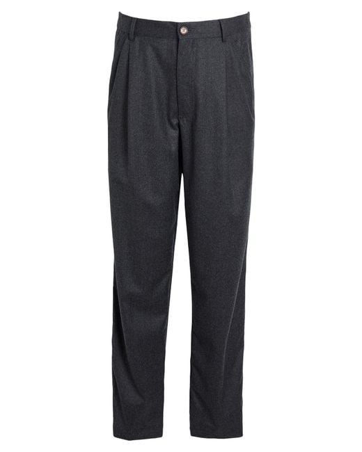 Brunello Cucinelli Gray Trouser for men
