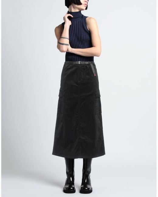 Gramicci Black Midi Skirt