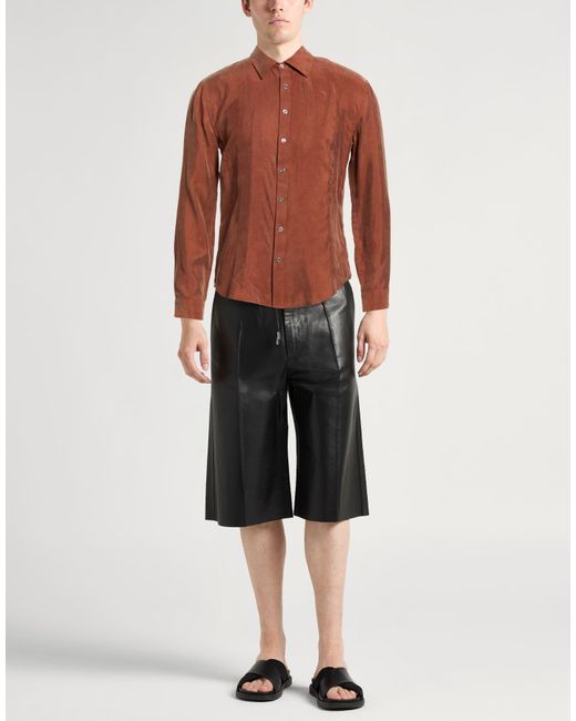 John Varvatos Brown Shirt for men