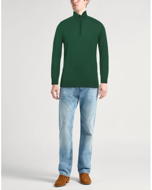 AT.P.CO Rollkragenpullover in Green für Herren