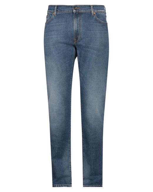 Pantaloni Jeans di 0/zero Construction in Blue da Uomo