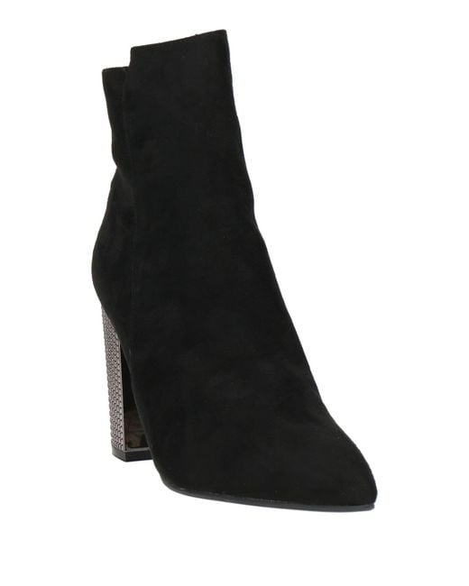 Exe' Black Ankle Boots