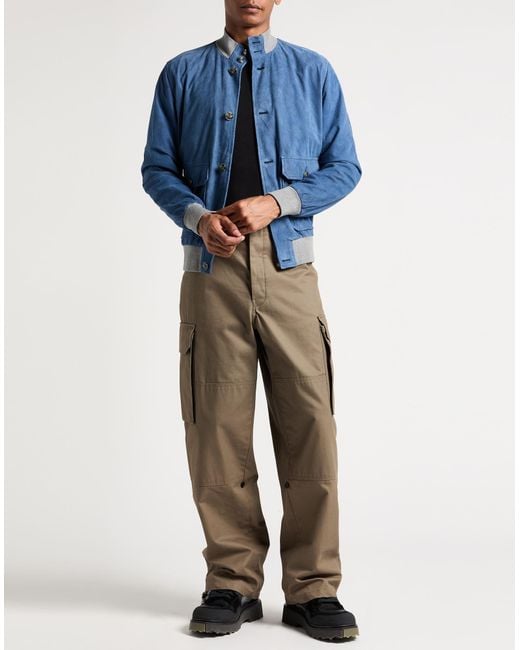 Chaqueta Y Cazadora Barba Napoli de hombre de color Blue