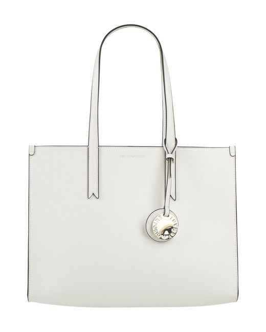 Emporio Armani White Handbag