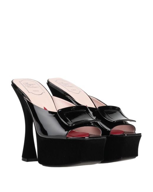 Roger Vivier Black Sandals