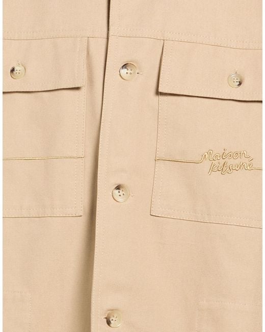 Maison Kitsuné Natural Jacket Cotton for men