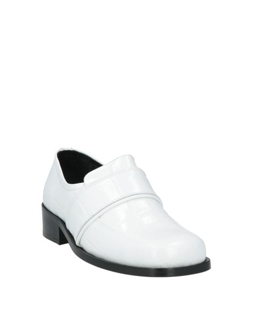 By Far White Loafer
