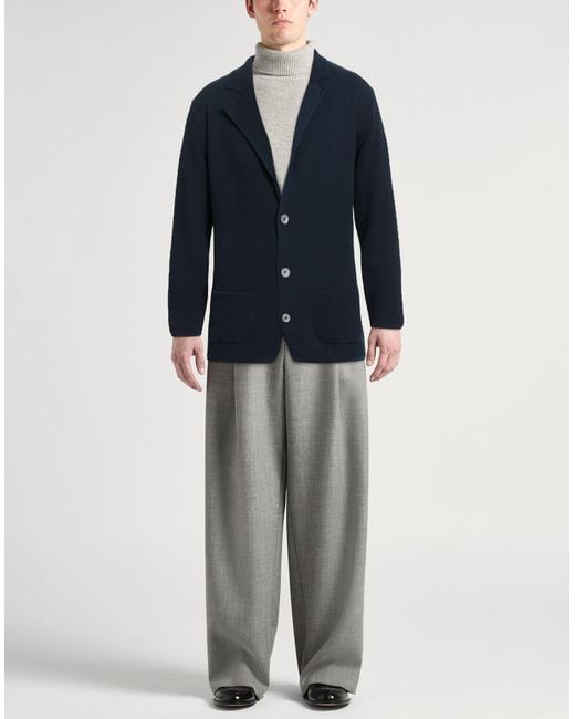Daniele Fiesoli Blue Blazer for men