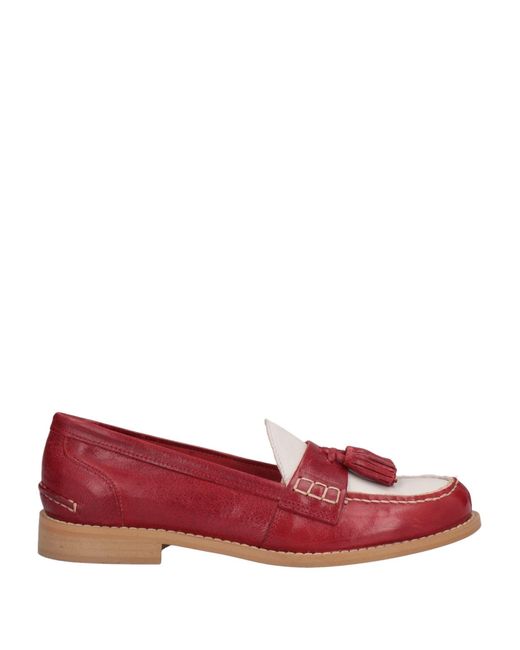 Divine Follie Red Loafers