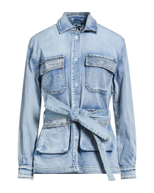 No Secrets Blue Denim Outerwear