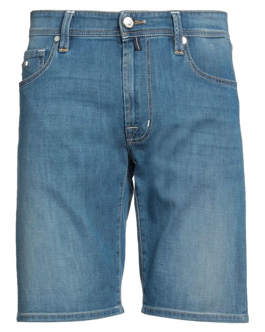 Tramarossa Blue Denim Shorts for men