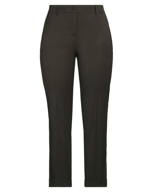 P.A.R.O.S.H. Gray P.A.R.O..H. Pants Virgin Wool, Elastane