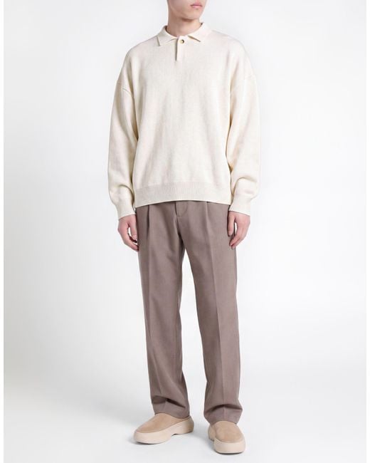 Fear Of God White Sweater Virgin Wool for men