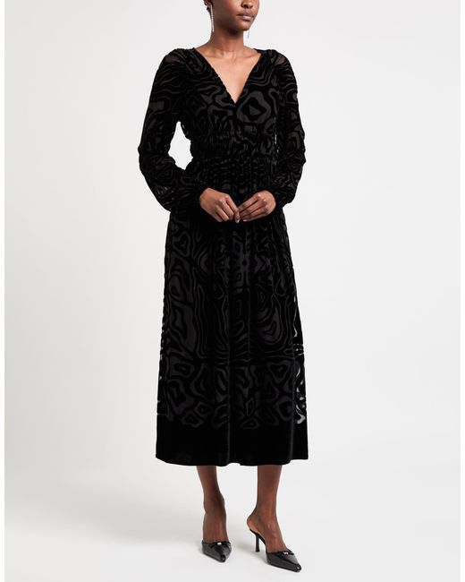 Ulla Johnson Black Maxi Dress