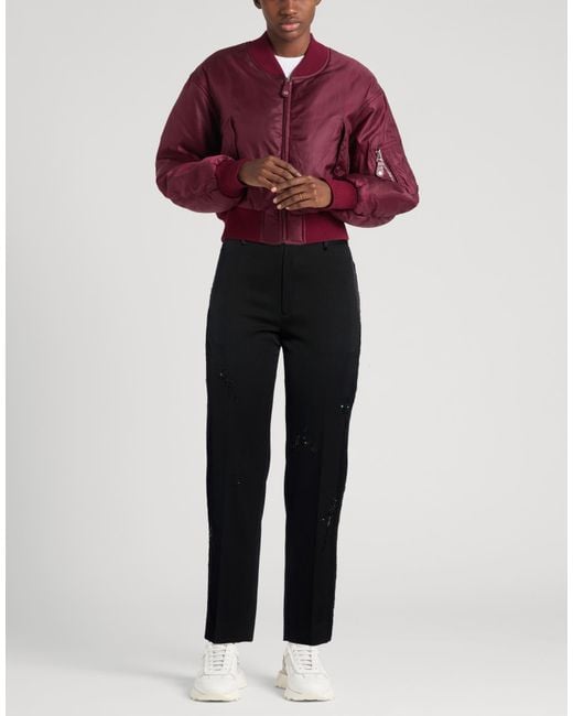 Undercover Black Pants Wool