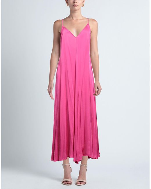 Rinascimento Pink Maxi Dress
