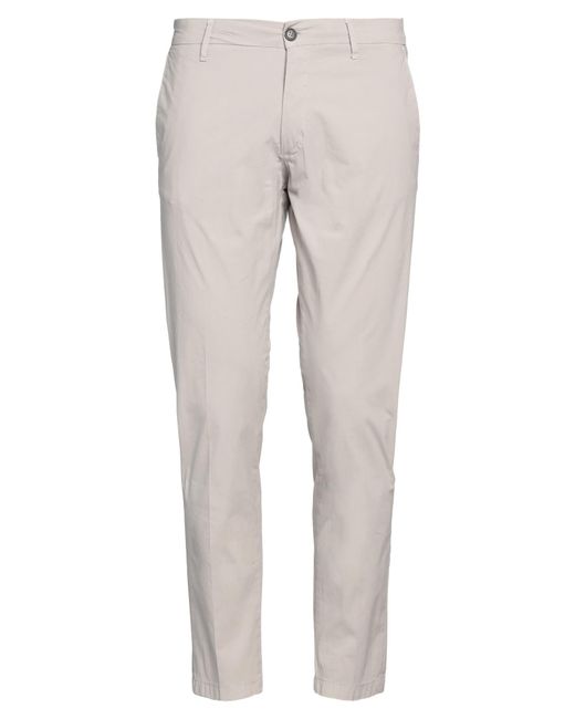 Gazzarrini Gray Light Pants Cotton, Elastane for men