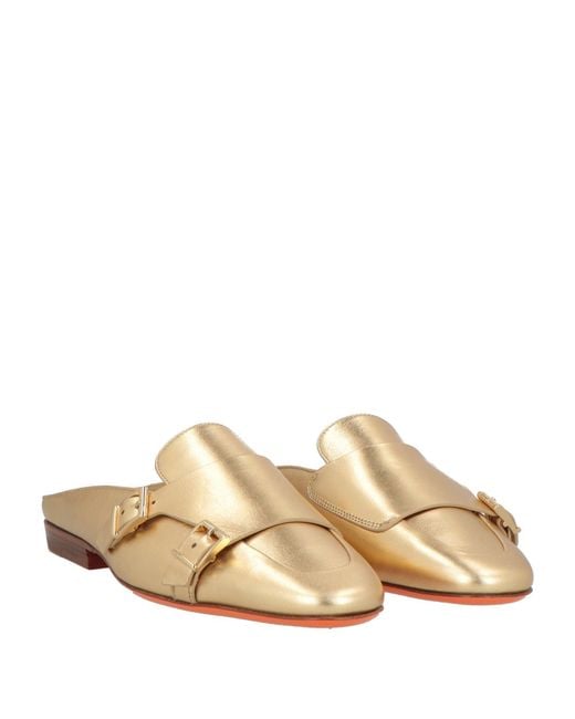 Santoni Natural Mules & Clogs