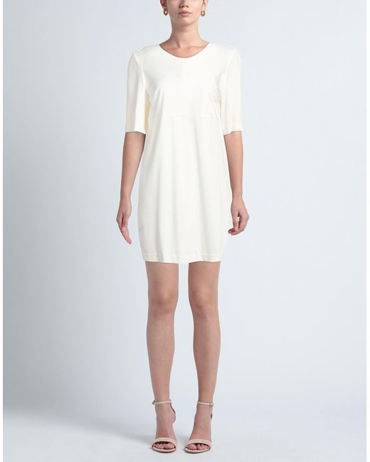 Biancoghiaccio White Mini Dress